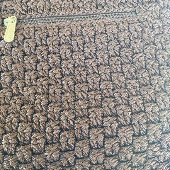 The Sak Woven Brown Shoulder Bag - Picture 7 of 16
